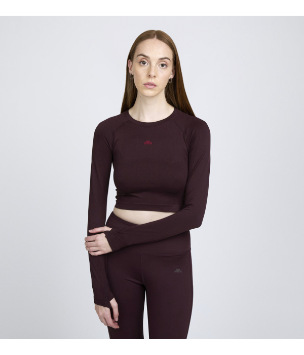 Polera Silvana - Burdeo