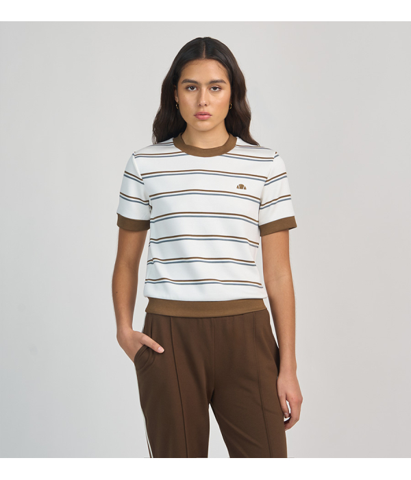 Polera Leticia - Rayas Café