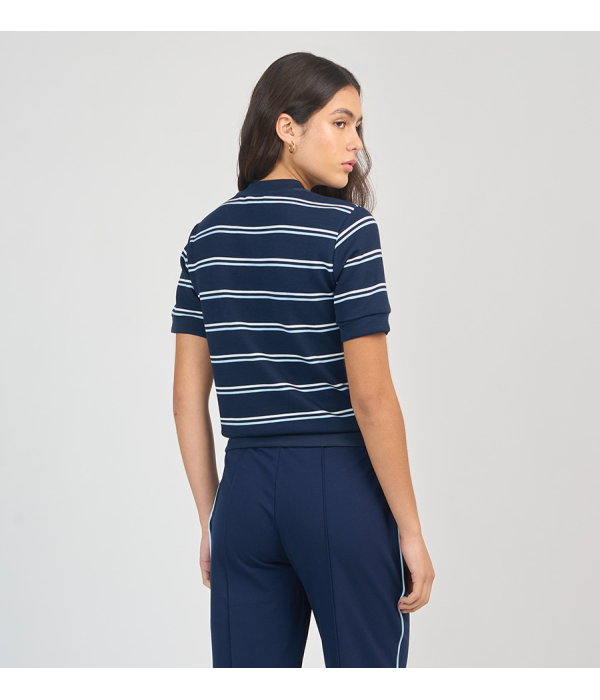 Polera Leticia - Rayas Azul 2